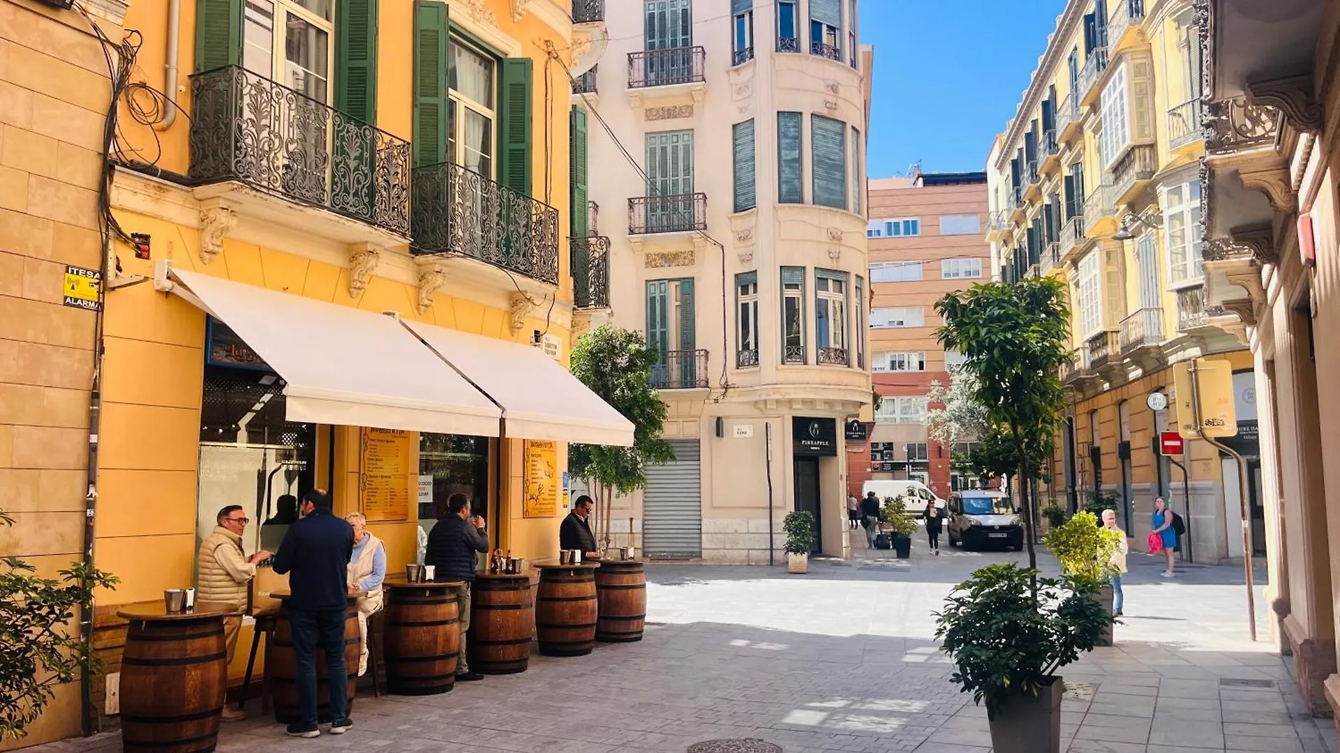 Homely Malaga Atarazanas דירה